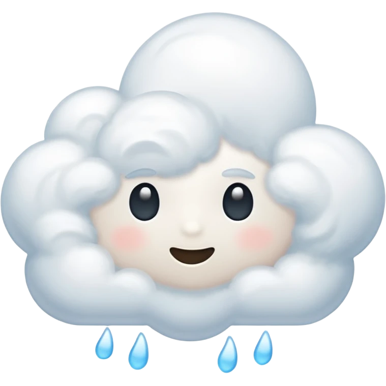 faceless cloud emoji