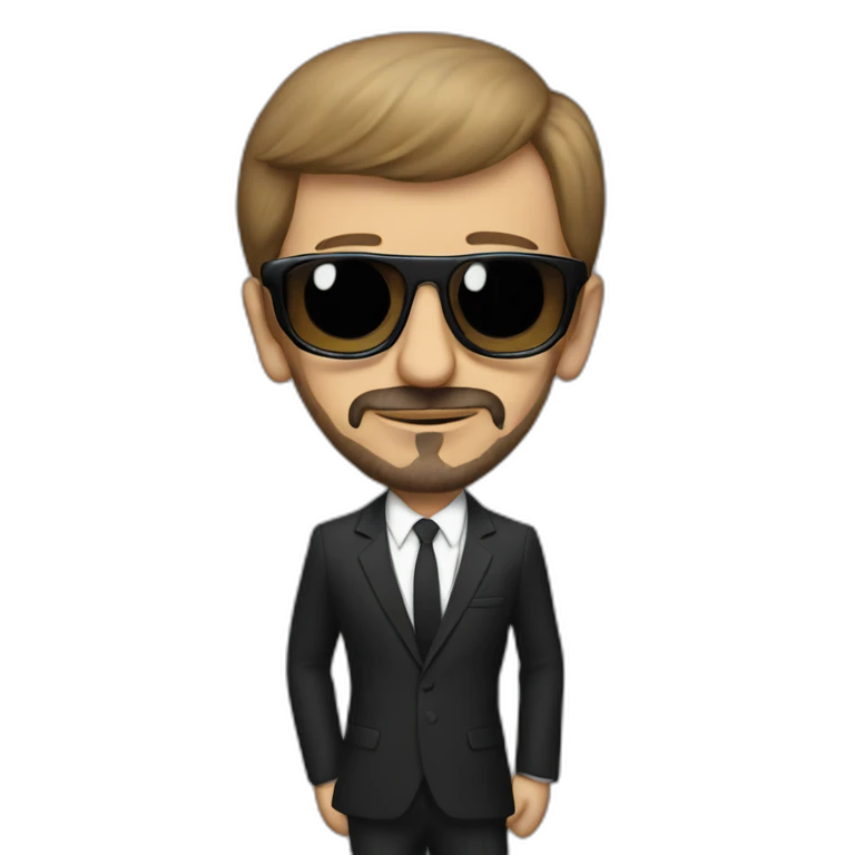 Ringo Starr  in the suit emoji