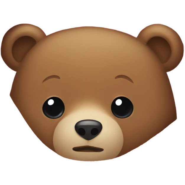 bear cozy in blanket emoji