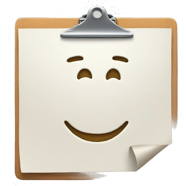Add to clipboard icon  emoji