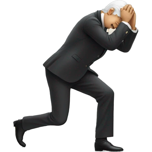 gentlemen bowing emoji