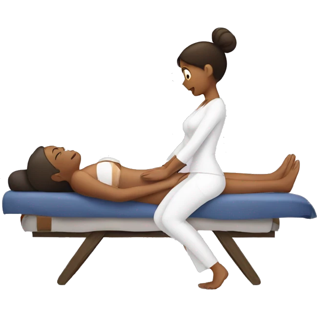 girlfriend giving massage  emoji