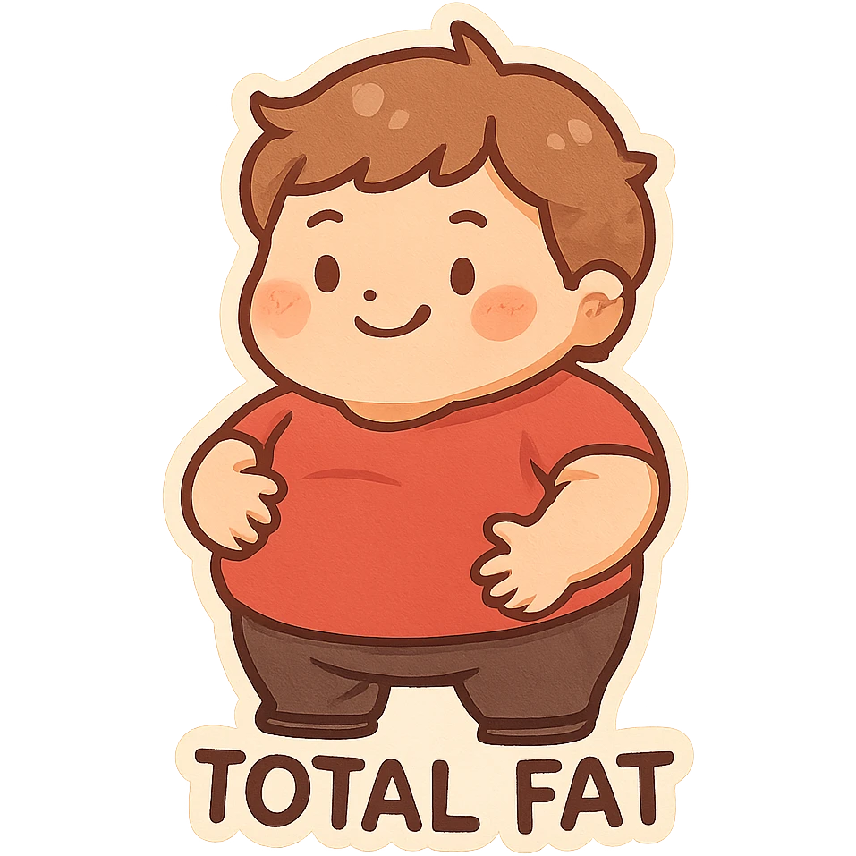 total fat emoji