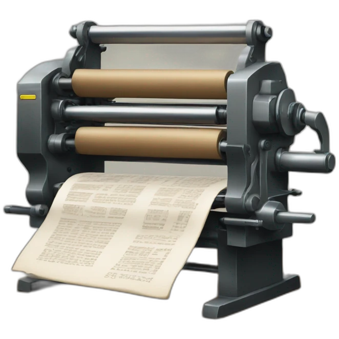 printing press emoji