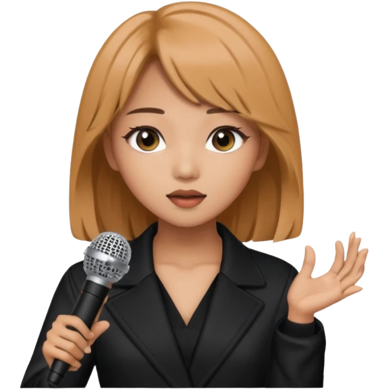 guerreras kpop que diga "Mía" emoji