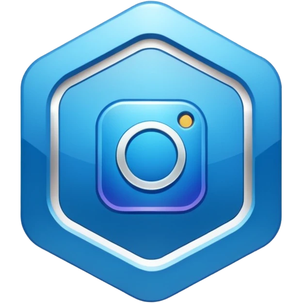 Instagram verification badge emoji with eight edges emoji