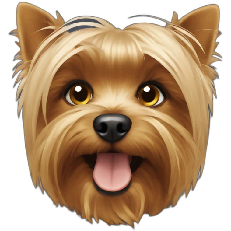 Yorkshire terrier emoji