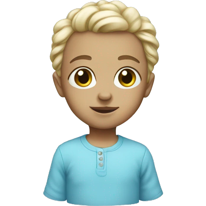 Baby blue emoji