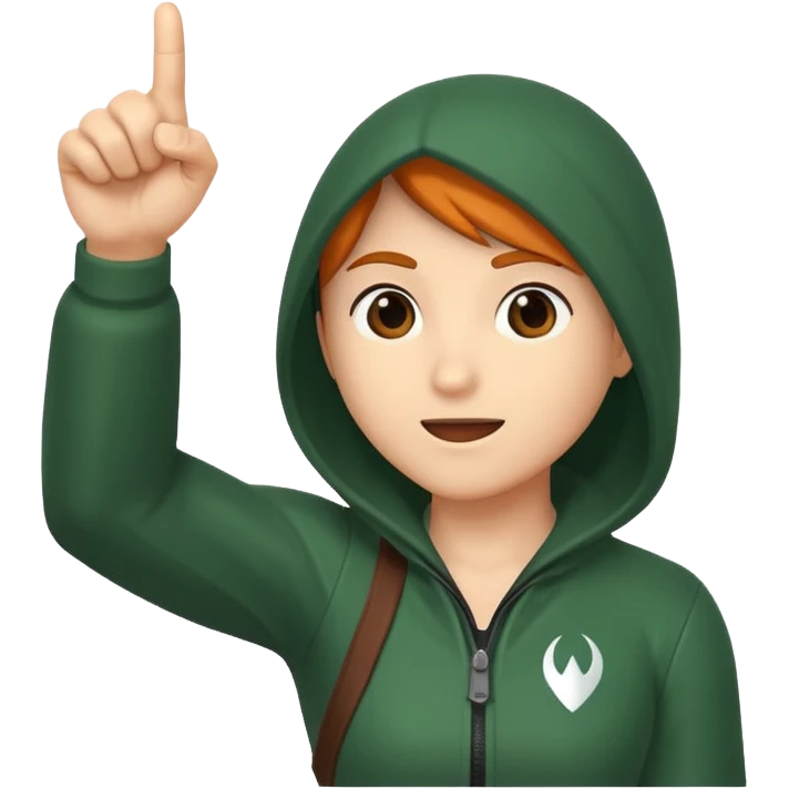rogue character pointing up “idea” with vine spark emoji