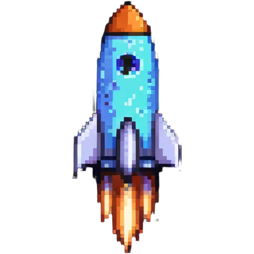 space rocket emoji