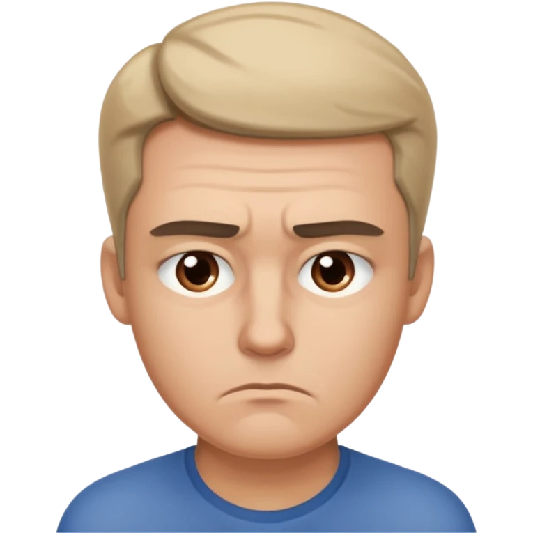 A lot on my mind emoji