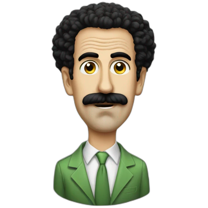 borat green emoji