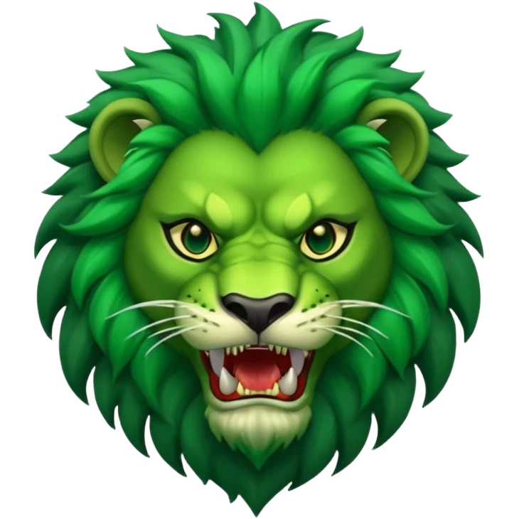 green lion emoji