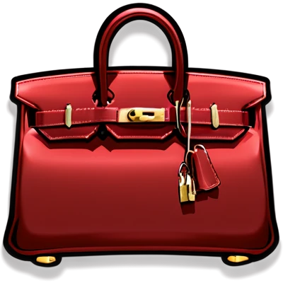 dark red birkin emoji