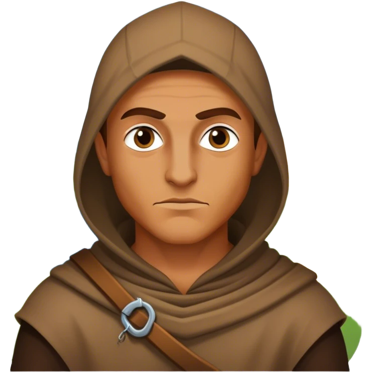 medieval thief in landscape emoji
