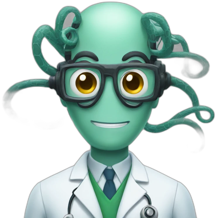 Doctor octopus emoji