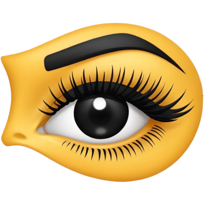 lashes brush emoji