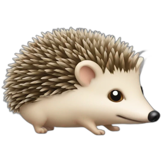 Hedgehog SMOKE emoji