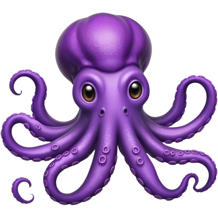 Eggplant and octopus emoji merge emoji