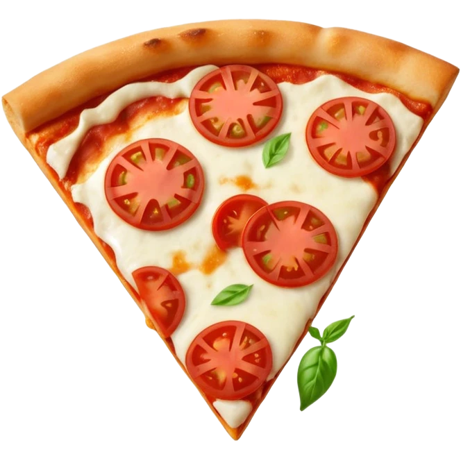 margherita pizza slice  emoji