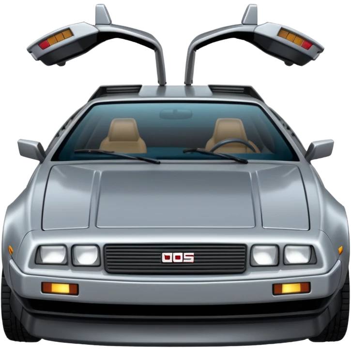 Back to the future emoji