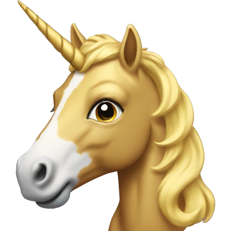 golden uniorn emoji
