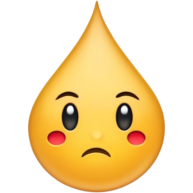 no symbol covering the sweat drop symbol emoji