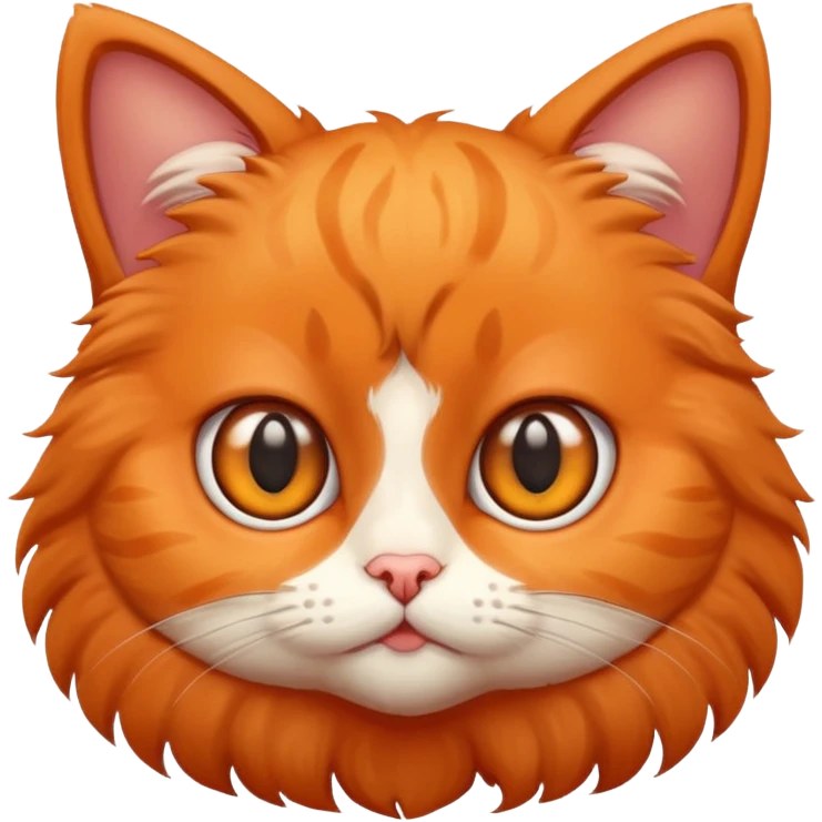A cute cat  emoji