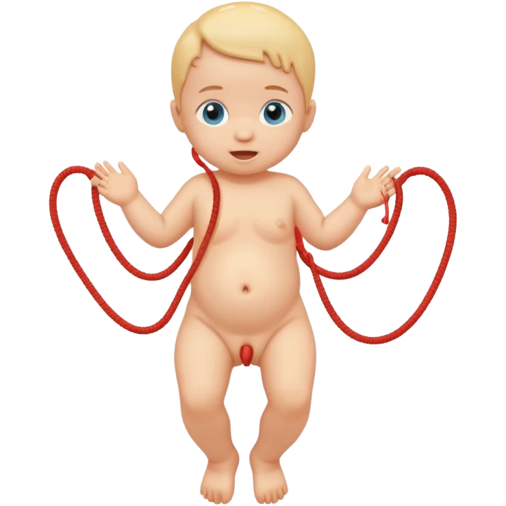 nude full body baby coming out emoji