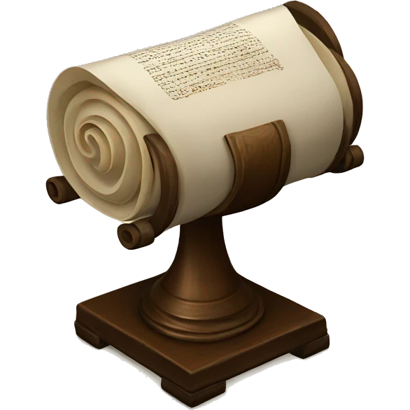 a torah scroll emoji