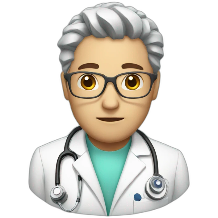 doctor thought emoji