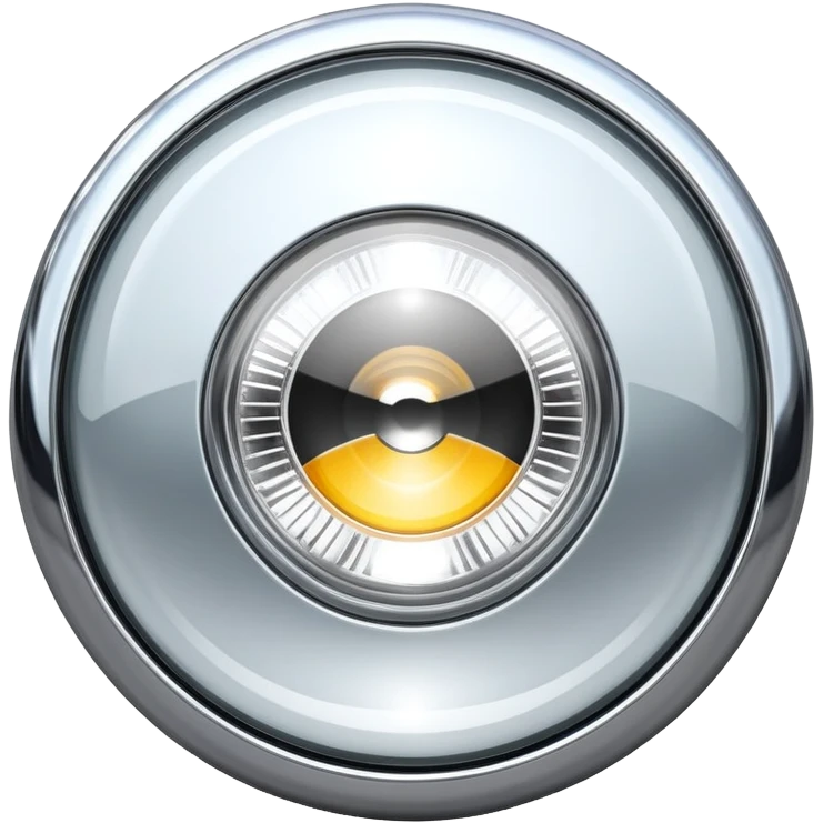 A car headlight emoji