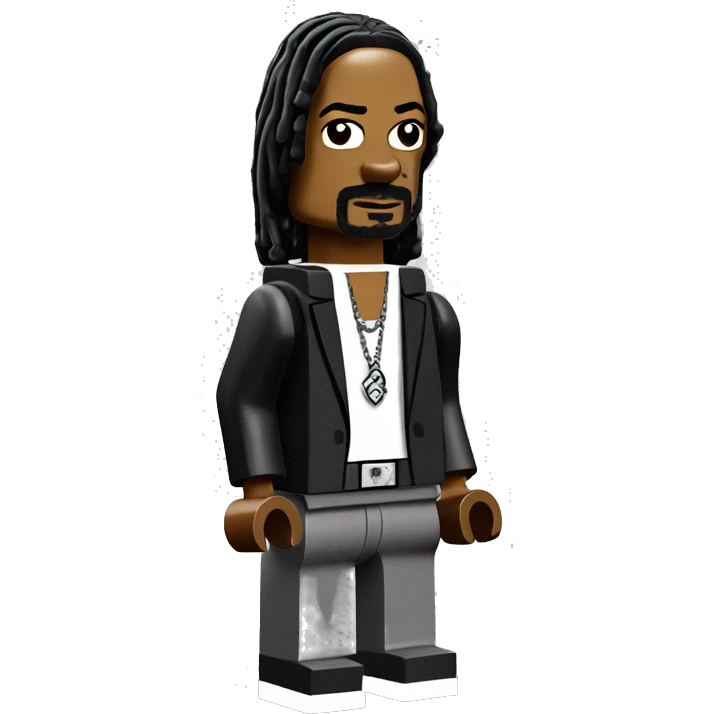 SNOOP DOGG lego full body emoji