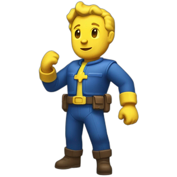 vault boy fallouy 76 emoji