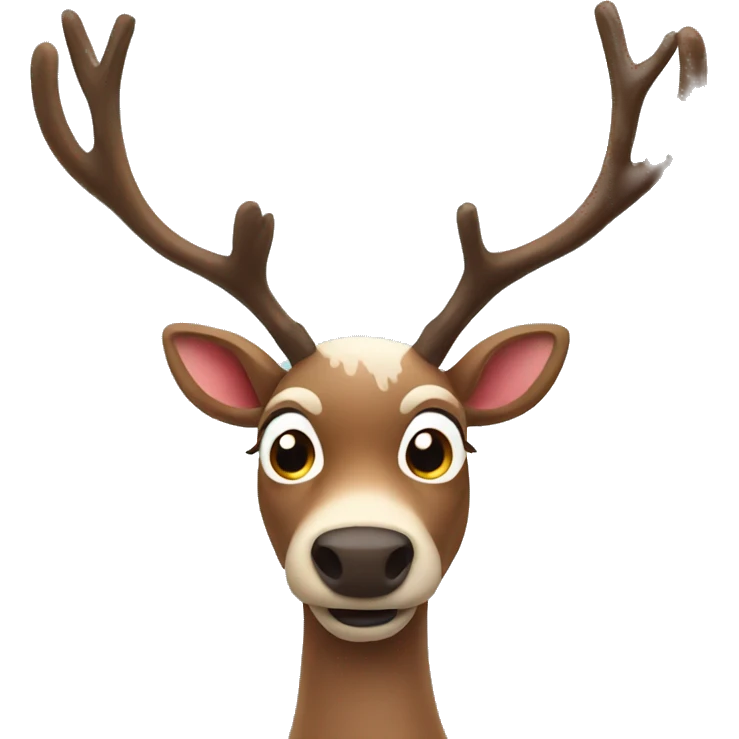Reindeer emoji