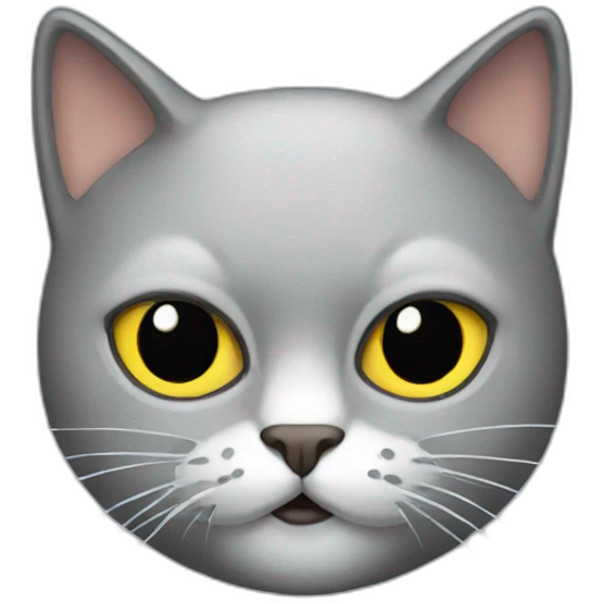 Cat with a ski mask emoji