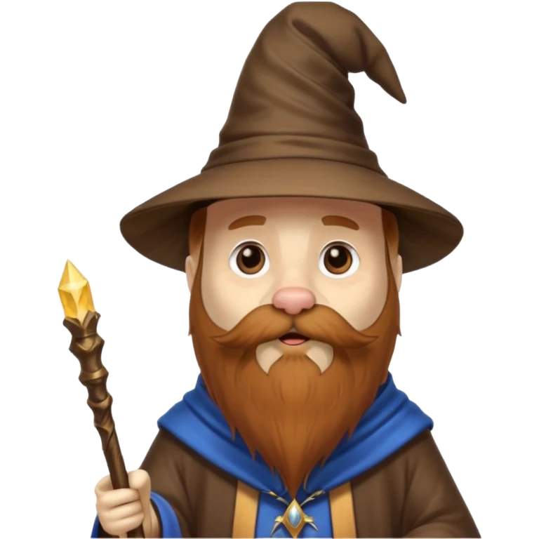 Dog wizard emoji
