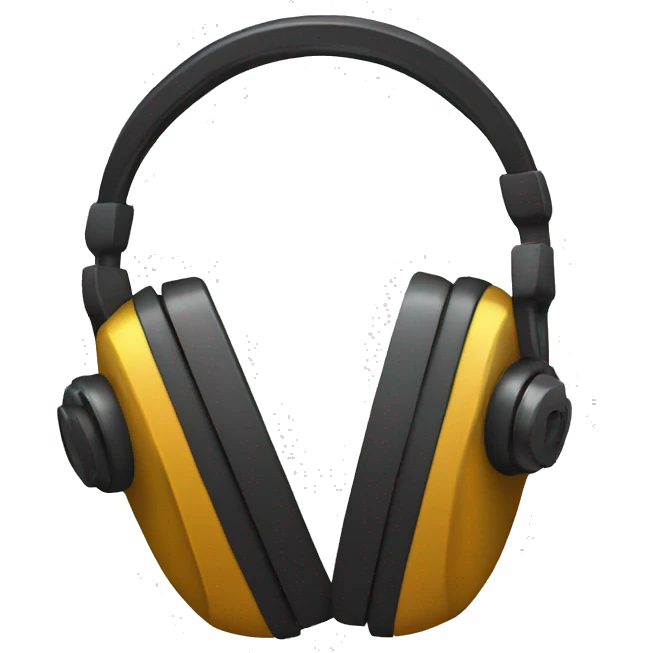 A lock with headphones on it emoji