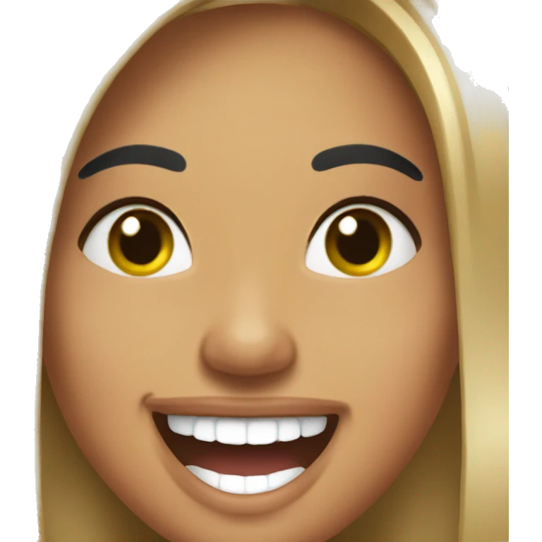 Anitta laughing iconic emoji