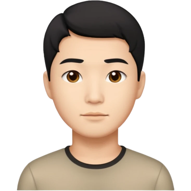 Asian man emoji