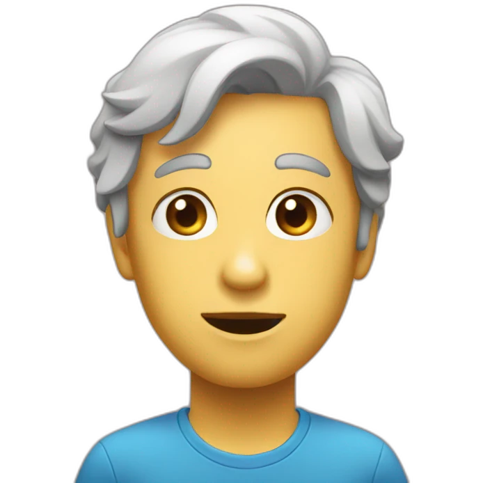 Regarde ver le bas emoji