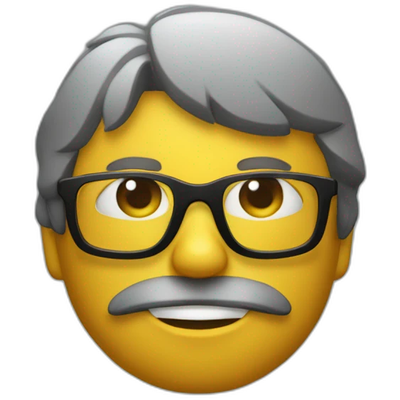 Ninho avec des lunettes écoutant de la musique emoji