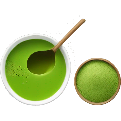 Matcha tea emoji