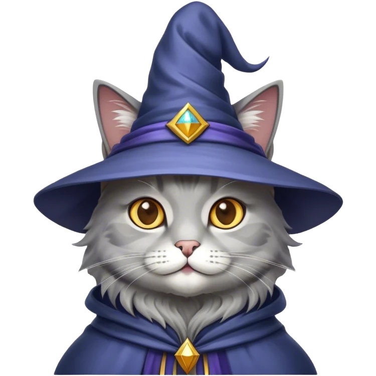 cat wizard emoji