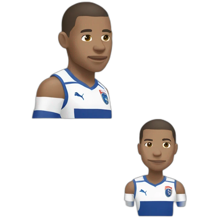 Mbappé en slip emoji