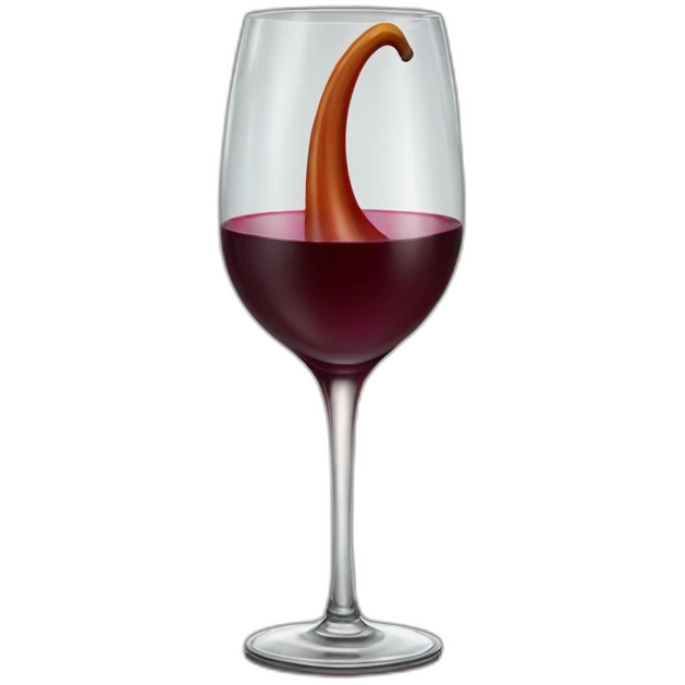 bull-horn-on-wine-glass emoji