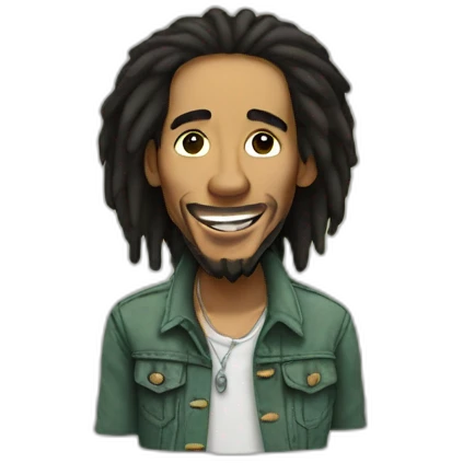 Bob marley emoji
