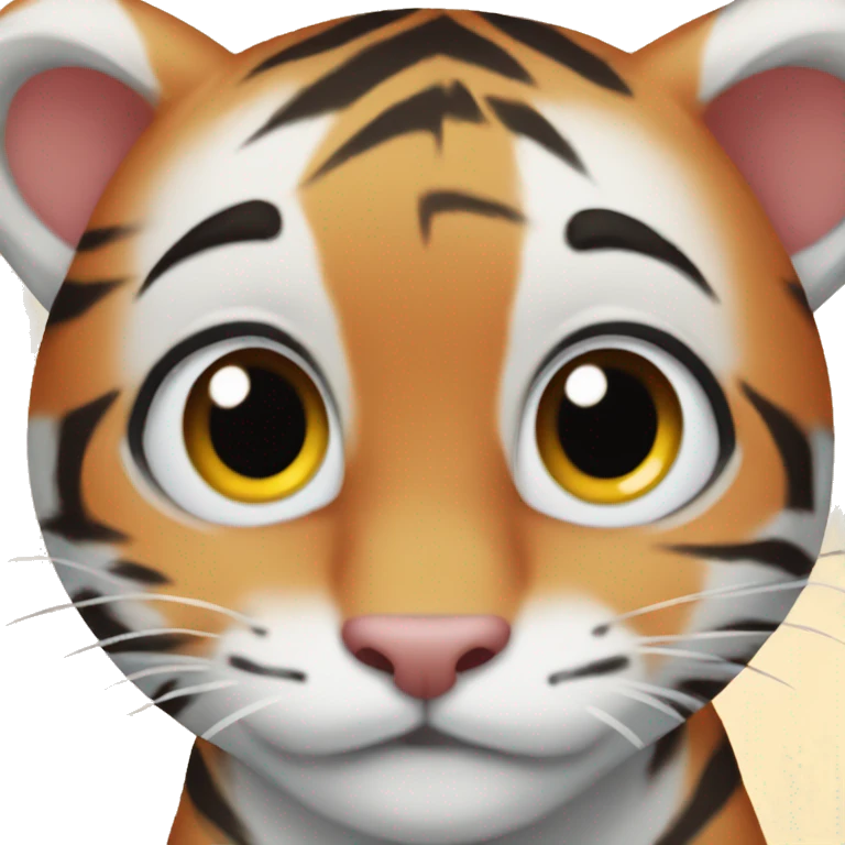 baby tiger emoji