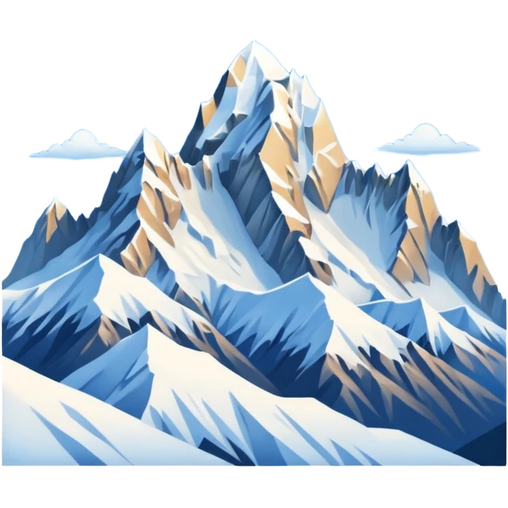 Kanchanjunga mountain emoji