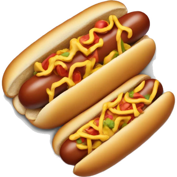 hotdog and nachos emoji